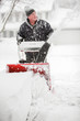 © soupstock - Man using a snowblower