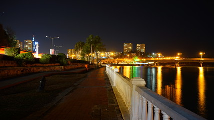 adana gece şehir manzarası 