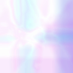 Poster - abstract blurred holographic background in pastel light colors