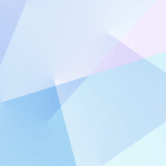 Wall Mural - abstract geometric blue background with lines in pastel colors