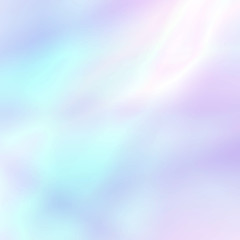 Poster - abstract soft holographic background in pastel light colors