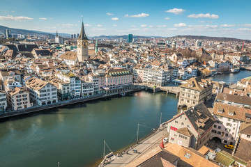 Wall Mural - Zurich in Switzerland