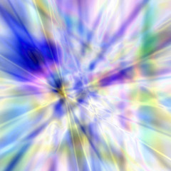 Poster - blur colorful holographic background in neon colors