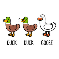 Wall Mural - Duck, duck, goose