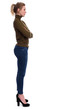 © spaxiax - Casual young woman standing