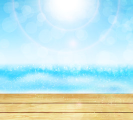 Wall Mural - Summer background vector