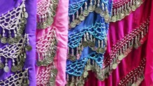 Colorful Fabrics For Belly Dancing
