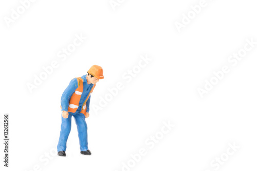 Fotografie, Obraz Miniature people engineer worker construction concept