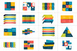 © kubko - Big set of tables, schedules, banners. Step by step infographic.