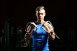 © Africa Studio - Athletic man training in gym
