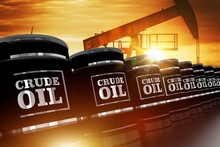 Crude Oil Trading Concept