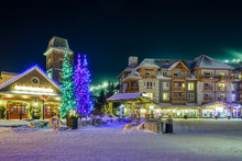 Blue Mountain Village In Winter