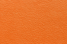Orange Leather Texture Background