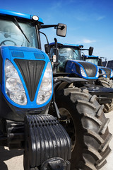 Fototapete - Modern agricultural machinery