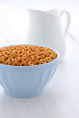 Wall Mural - Whole wheat cereal loops