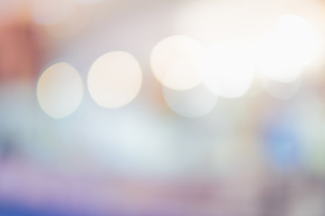 Poster - blurred background abstract bokeh light