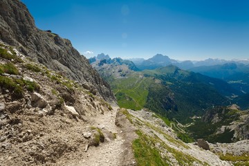 Wall Mural - Dolomites Mountain Landscape