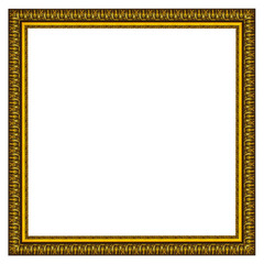 Wall Mural - antique frame Isolated on white background