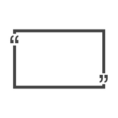 Fototapete - Quote bubble blank templates. Empty business card, paper sheet, information, text. Print design Vector illustration