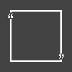 Fototapete - Quote bubble blank templates. Empty business card, paper sheet, information, text. Print design Vector illustration