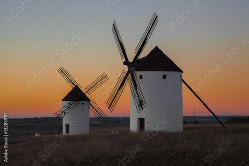 Fotografia Paisaje con molinos de viento