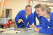 © auremar - professor and students in vocational college