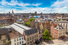 Panoramic View Of Gent