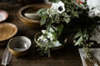 © Paige French - Table with crockery and floral display
