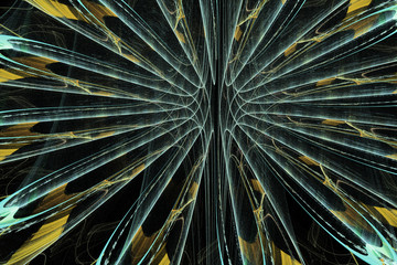 Fractal art background for creative design. Abstract fractal. De