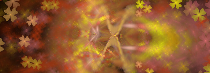 Fractal art background for creative design. Abstract fractal. De