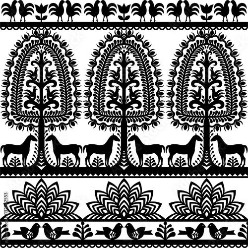 bezbarwny-wzor-polskiej-sztuki-ludowej-wycinanki-kurpiowskie-kurpie-papercuts