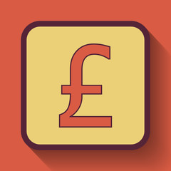 Sticker - Pound icon