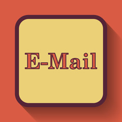 Canvas Print - E-mail icon