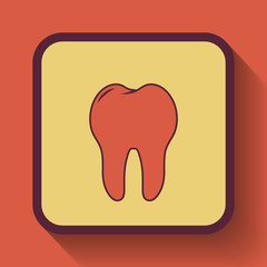 Sticker - Tooth icon