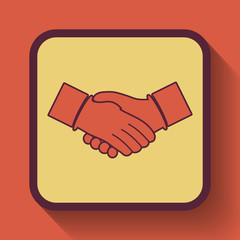 Canvas Print - Agreement icon