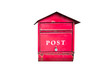 © zhu difeng - isolated post box on white