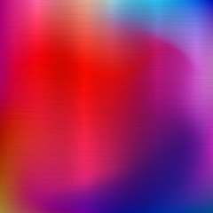 Metal abstract red and blue colorful gradient technology background with polished, brushed texture, chrome, silver, steel, aluminum for design concepts, web, prints, wallpapers. Vector illustration.