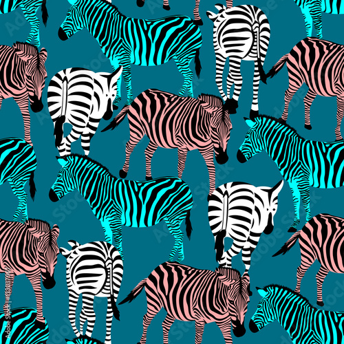 colorful-zebra-seamless-pattern-savannah-animal-ornament-wild-animal-texture-striped-black-and-colors-design-trendy-fabric-texture-vector-illustration