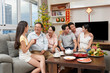 © DragonImages - Tet in family circle