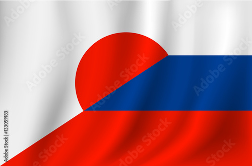 Japan Russia Flag Buy This Stock Vector And Explore Similar