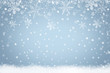 canvas print picture - Winter Hintergrund Schnee