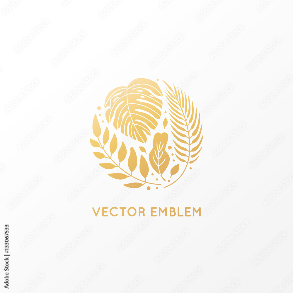 Vector logo design template Stock Vector | Adobe Stock