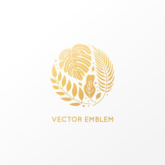 Poster - Vector logo design template