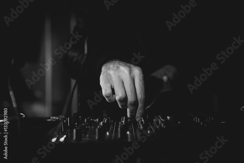 DJ i impreza Fototapeta