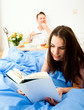 © nullplus - Couple Having Breakfast In Bed