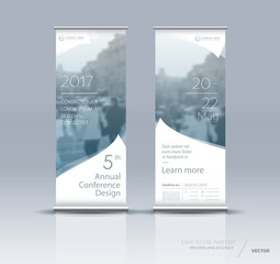 Wall Mural - vertical banner template design