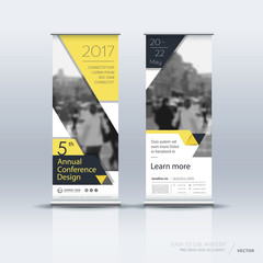 Wall Mural - vertical banner template design
