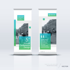 Wall Mural - Vertical banner template design