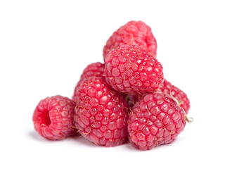 Sticker - Heap of raspberries