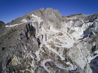 Wall Mural - Carrara marble quarries, Tuscany 